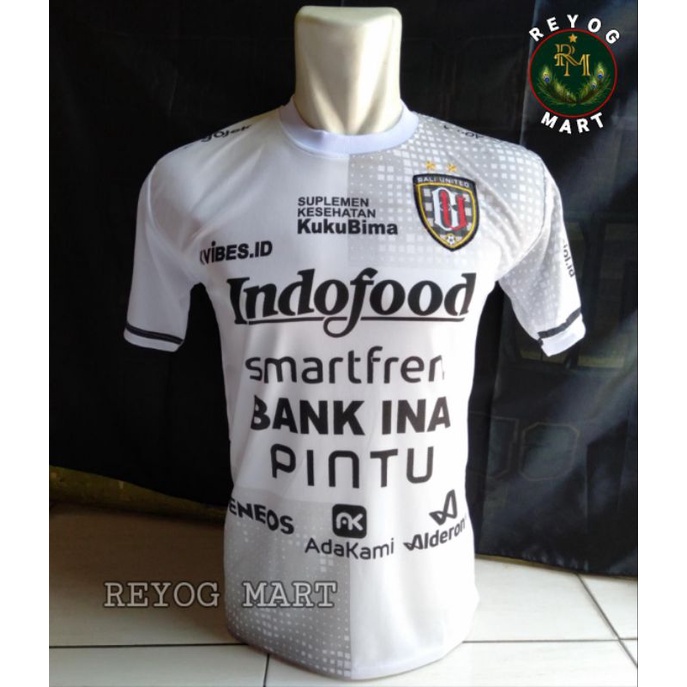 Jual Jersey Bali United Fc Away Bri Liga Putih Terbaru