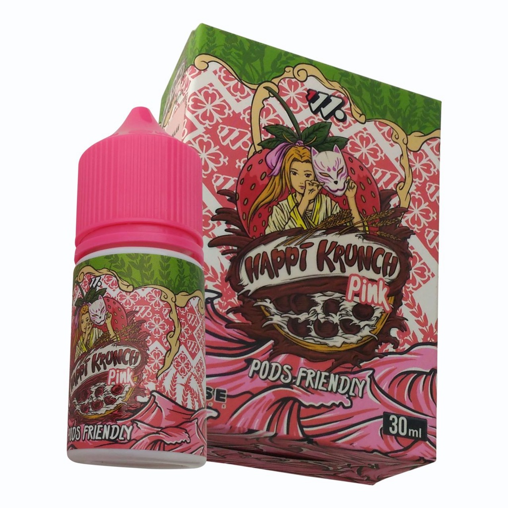 Jual Liquid Vape Happi Krunch V Pink Pods Friendly Mg Ml By