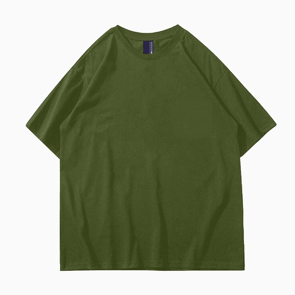 Jual Button Goods Oversize T Shirt Basic Kaos Polos Oversize T