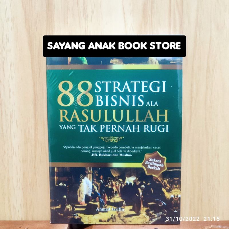 Jual Buku 88 Strategi Bisnis Ala Rasulullah Yang Tak Pernah Rugi