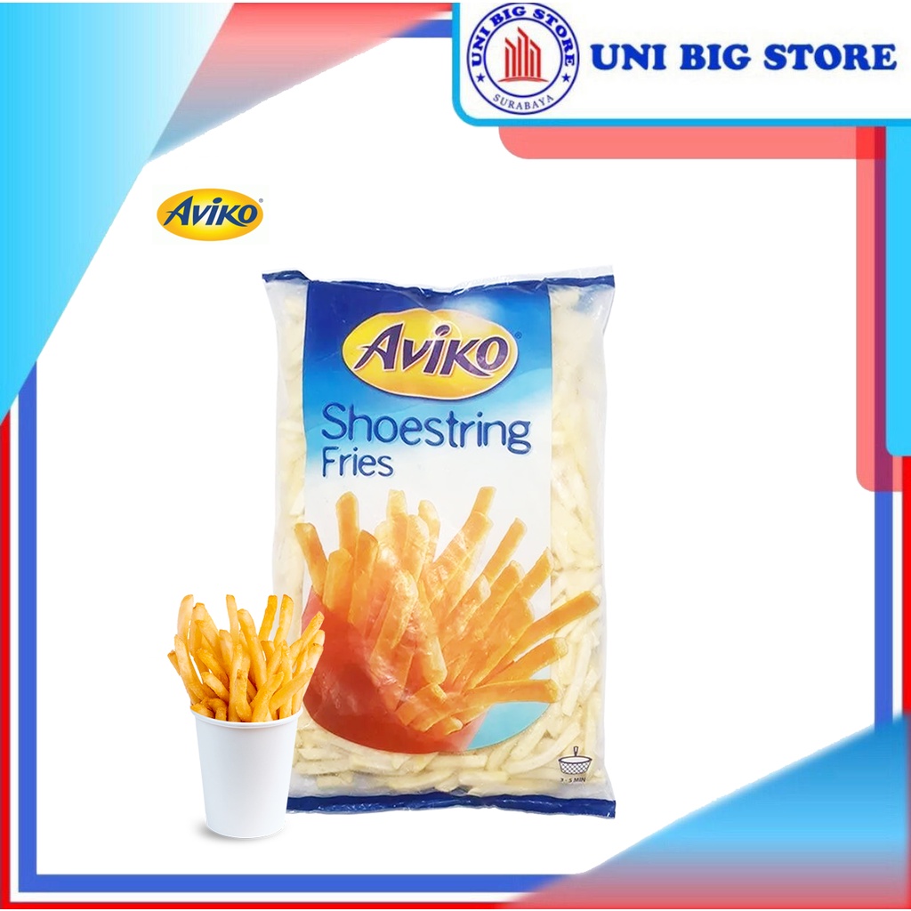 Jual Aviko Potato Shoestring Cut Kentang Goreng 1 Kg Premium Pack