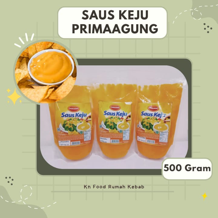 Jual Saus Keju Prima Agung Cheese Sauce 500gram Dijamin Berasa Kejunya