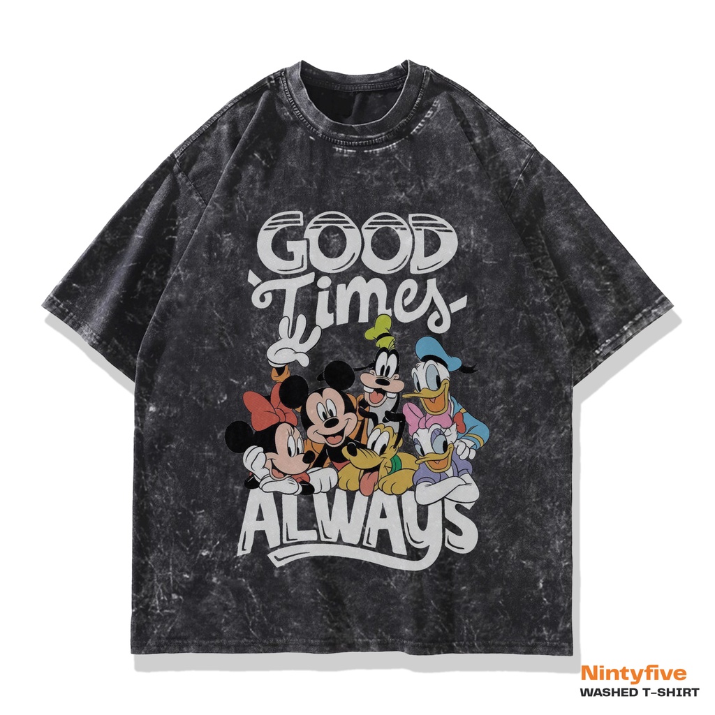 Jual Baju Mickey Mouse Goofy And Friends Good Time Always Oversize