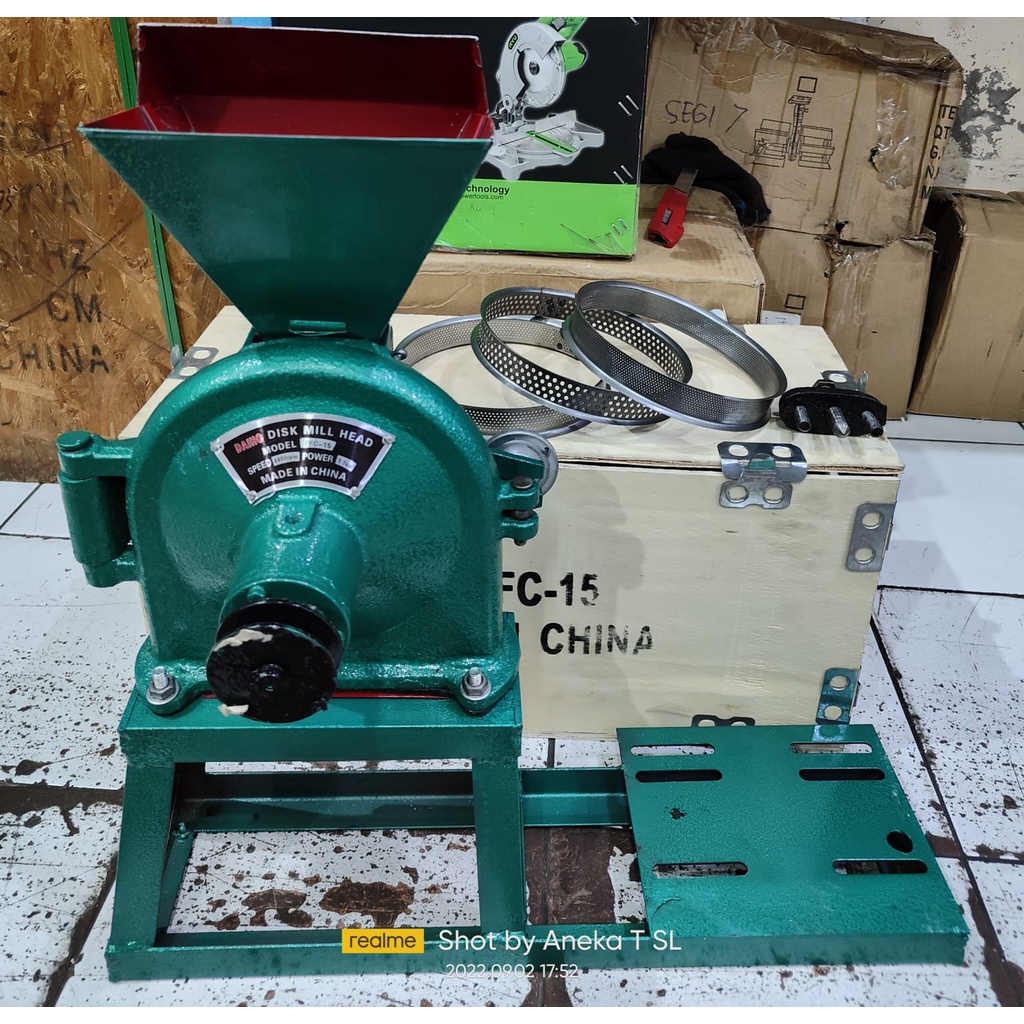 Jual Disc Mill FFC15 Daiho Mesin Giling Tepung FFC15 Mesin Penggiling