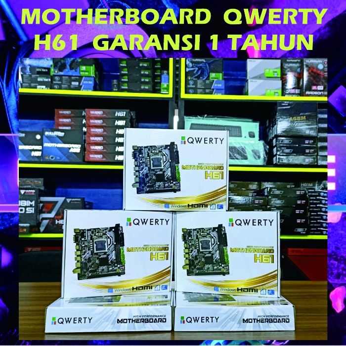 Jual Mobo Motherboard Qwerty H Lga Socket Suppor Nvme Shopee