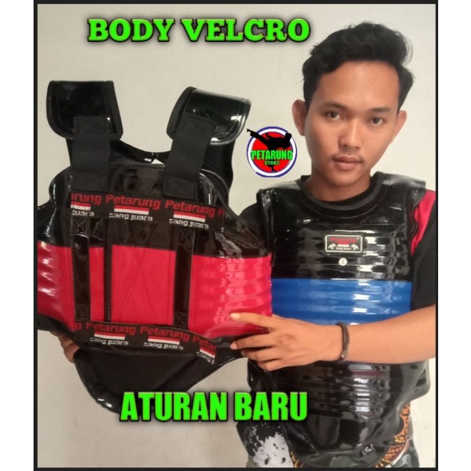 Jual Body Protector Silat Velcro Aturan Baru Body Silat Pelindung Badan