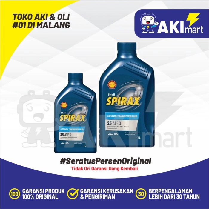 Jual Oli Transmisi Pelumas Transmisi Shell Spirax S Atf X Liter