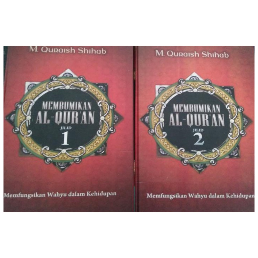 Jual Membumikan Al Quran Jilid Lengkap M Quraish Shihab Nr