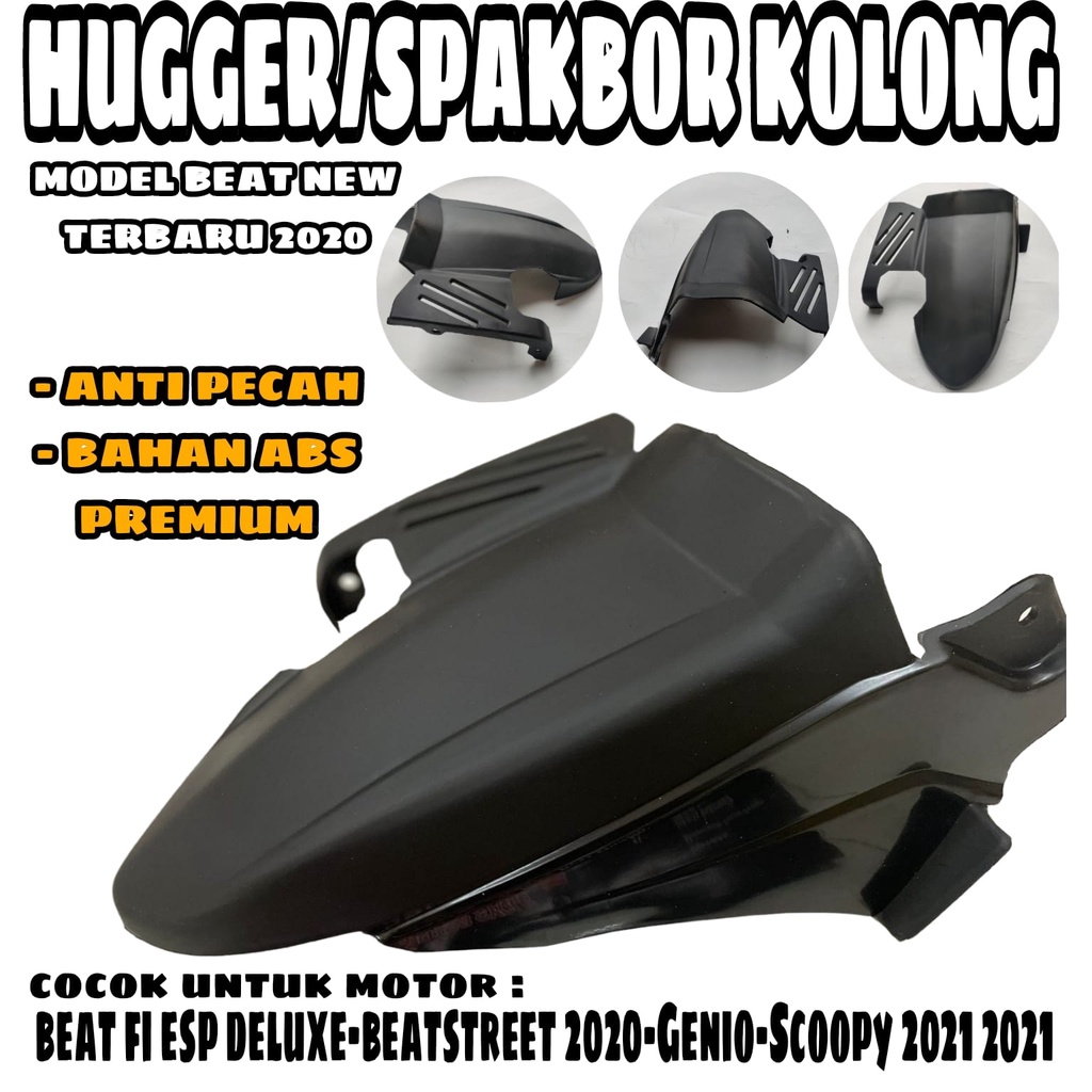 Jual Hugger Spakbor Kolong NEW SCOOPY 2021 BEAT DELUXE 2020 2021 GENIO