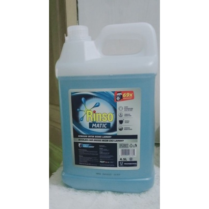 Jual Rinso Matic Profesional Detergen Cair L Shopee Indonesia