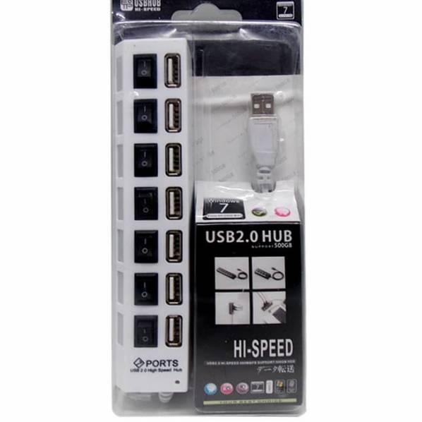 Jual Rekomendasi USB HUB 7 PORT ON OFF USB HUB 7PORT ON OFF USB HUB