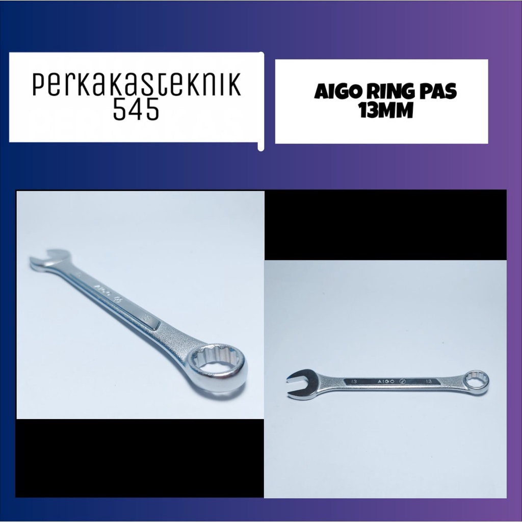 Jual Kunci Ring Pas Combination Wrench Aigo Made In Japan Ukuran Kecil