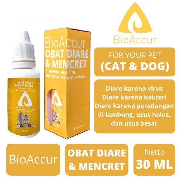 Jual Bio Accur Obat Diare Mencret Ml Obat Untuk Anjing Kucing