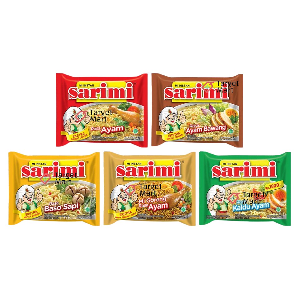 Jual Sarimi Mie Instan Kuah Goreng Berbagai Varian Pilih Rasa