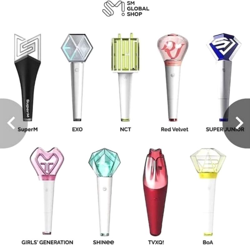 Jual Po Lightstick Sm Artists Nct Wayv Suju Exo Snsd Shinee Tvxq Super