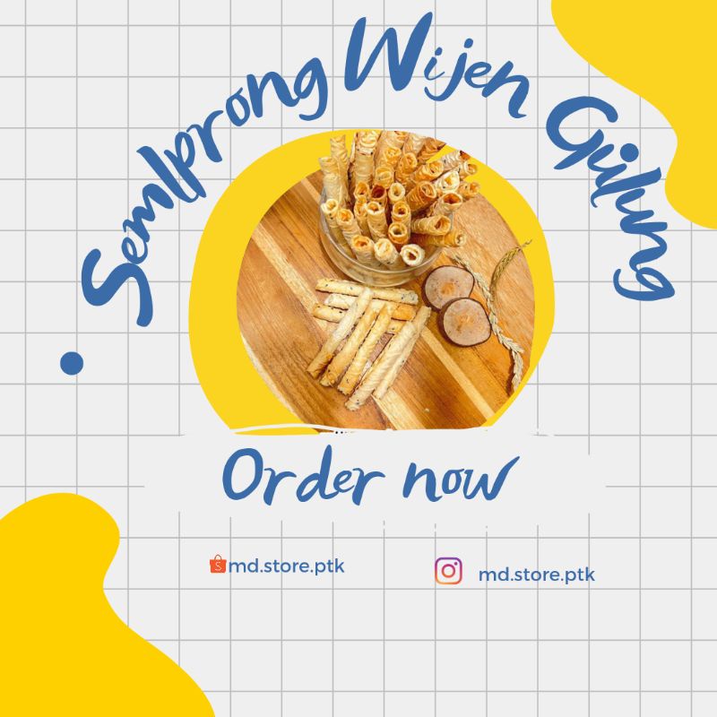 Jual Semprong Wijen Gulung 500GR Shopee Indonesia