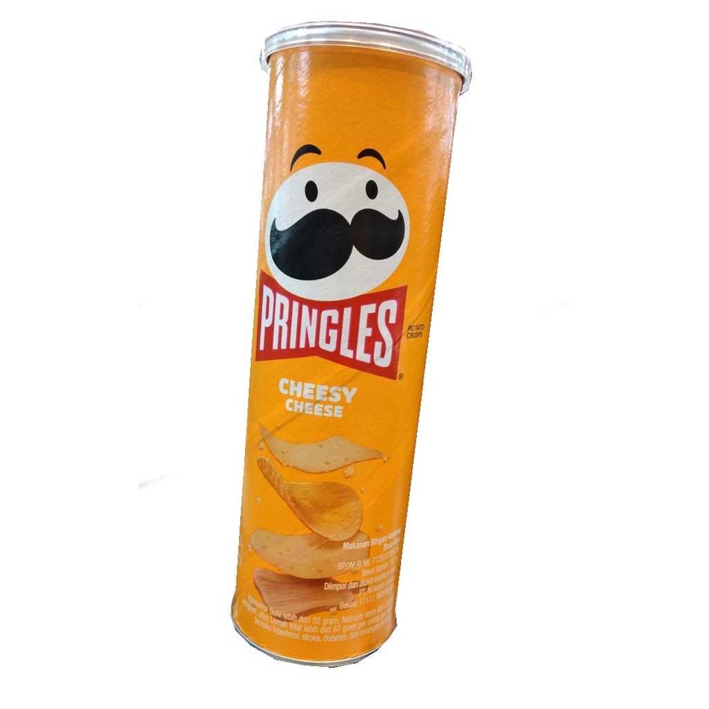 Jual Pringles Potato Crisps Cheesy Cheese G Shopee Indonesia