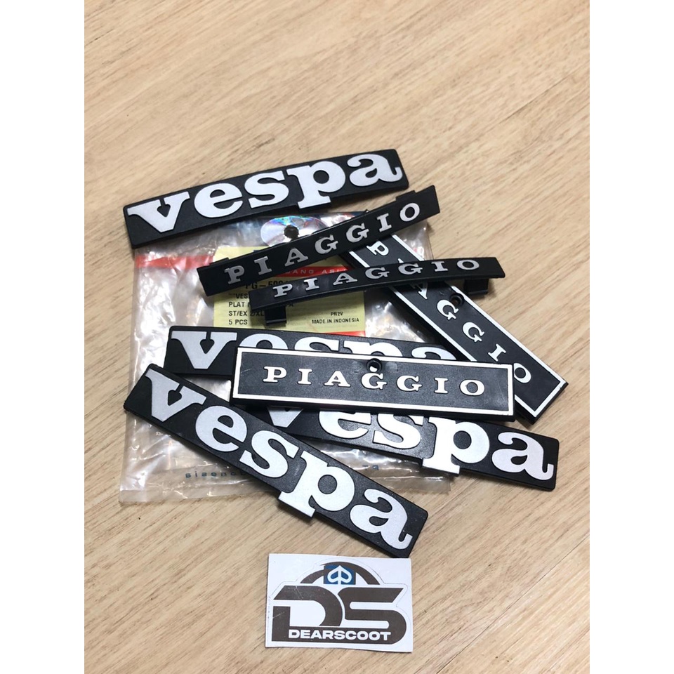 Jual Emblem Dasi Vespa Excel Px Newpx Danmotor Shopee Indonesia