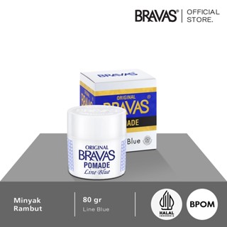 Jual Bravas Pomade Oil Based Mas G Medium Hold Berbasis Minyak Rambut