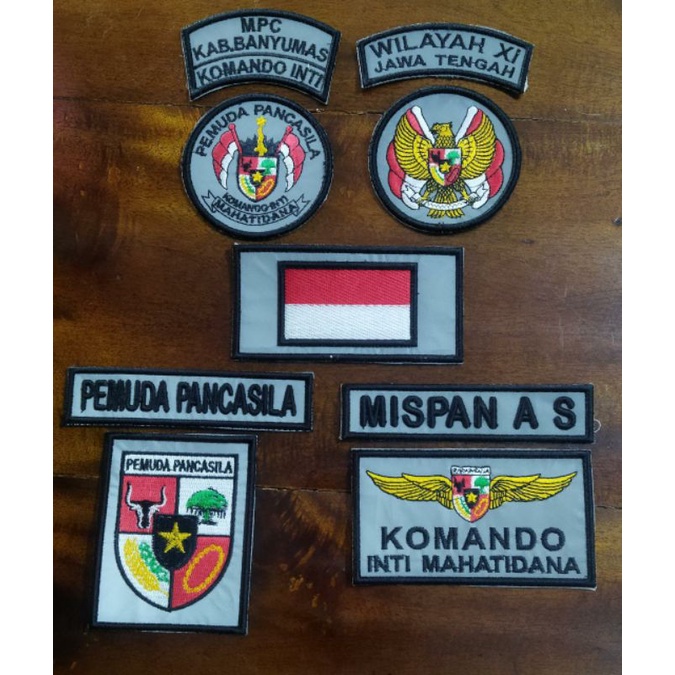 Jual ATRIBUT PATCH EMBLEM LOGO BORDIR PEMUDA PANCASILA Shopee Indonesia