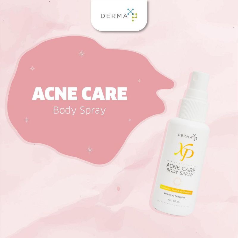 Jual Derma Xp ACNE Care Body Spray 60ml Perawatan Jerawat Punggung