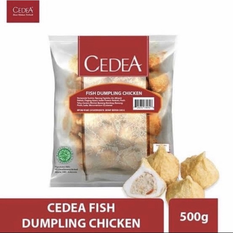 Jual Cedea Fish Dumpling Chiken Gr Frozen Food Shopee Indonesia