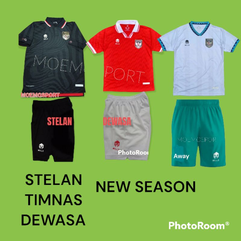 Jual JERSEY TIMNAS INDONESIA SETELAN DEWASA PLUS NAMA NOMOR DAN TANPA