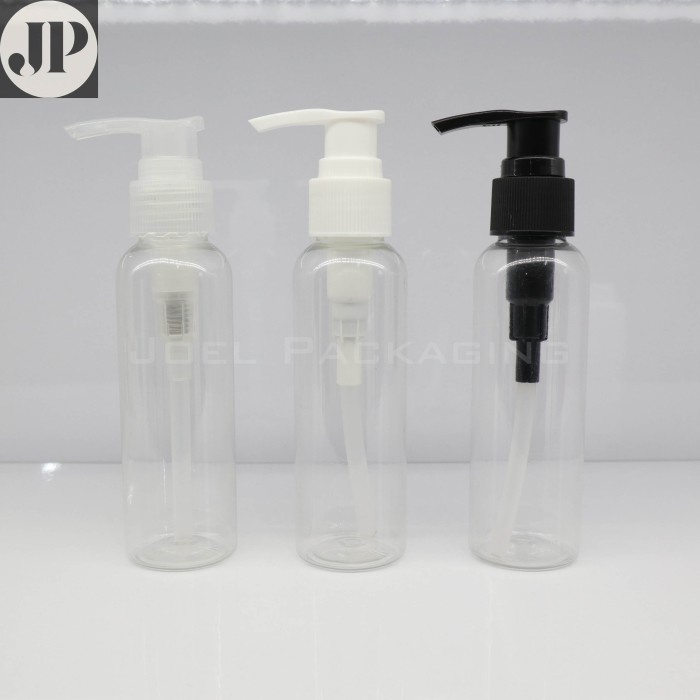 Jual BOTOL PUMP 100ML BENING CLEANSING CAIRAN LOTION BR 100 ML PUTIH