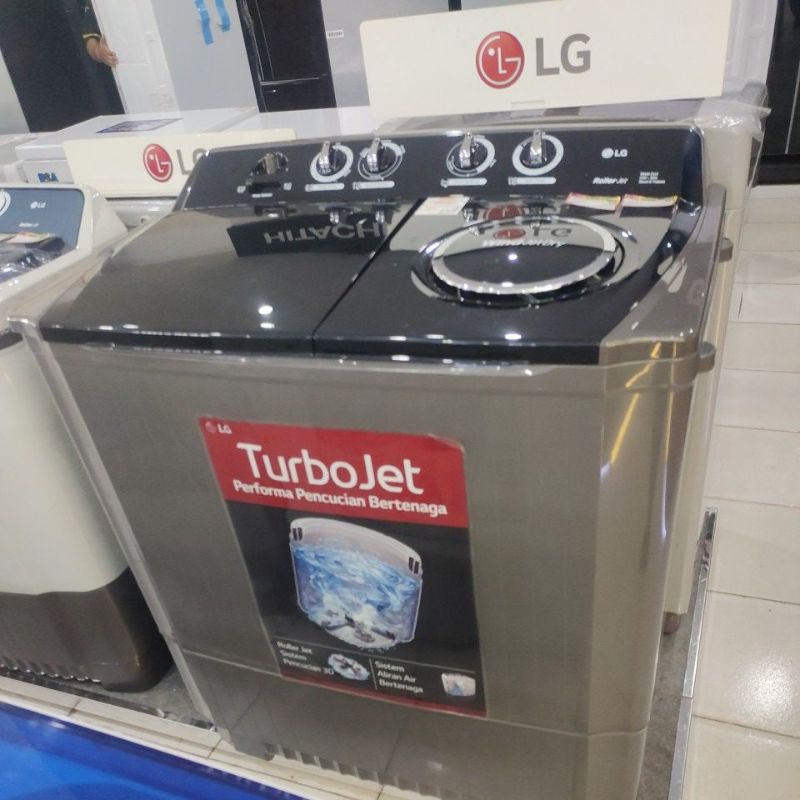 Jual MESIN CUCI LG 2 TABUNG 14KG P1400RTM Shopee Indonesia