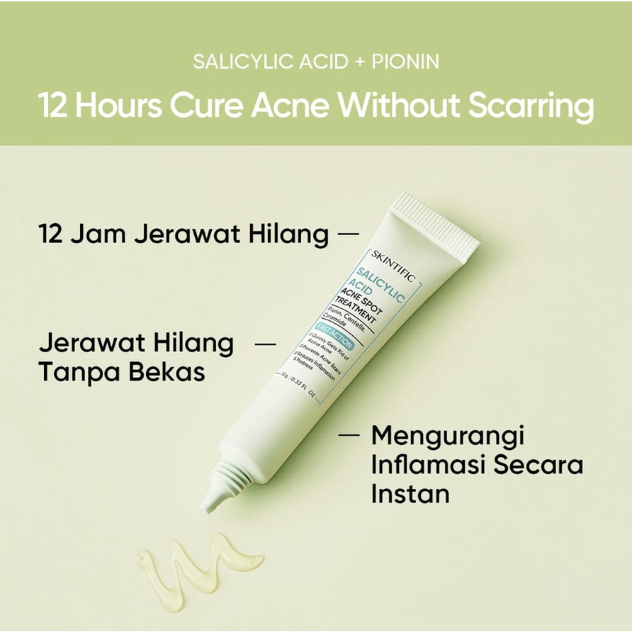 Jual Skintific Salicylic Acid Acne Spot Treatment Gel Hours Cure