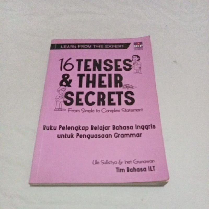 Jual Buku Original Murah Buku 16 Tenses Their Secrets Shopee