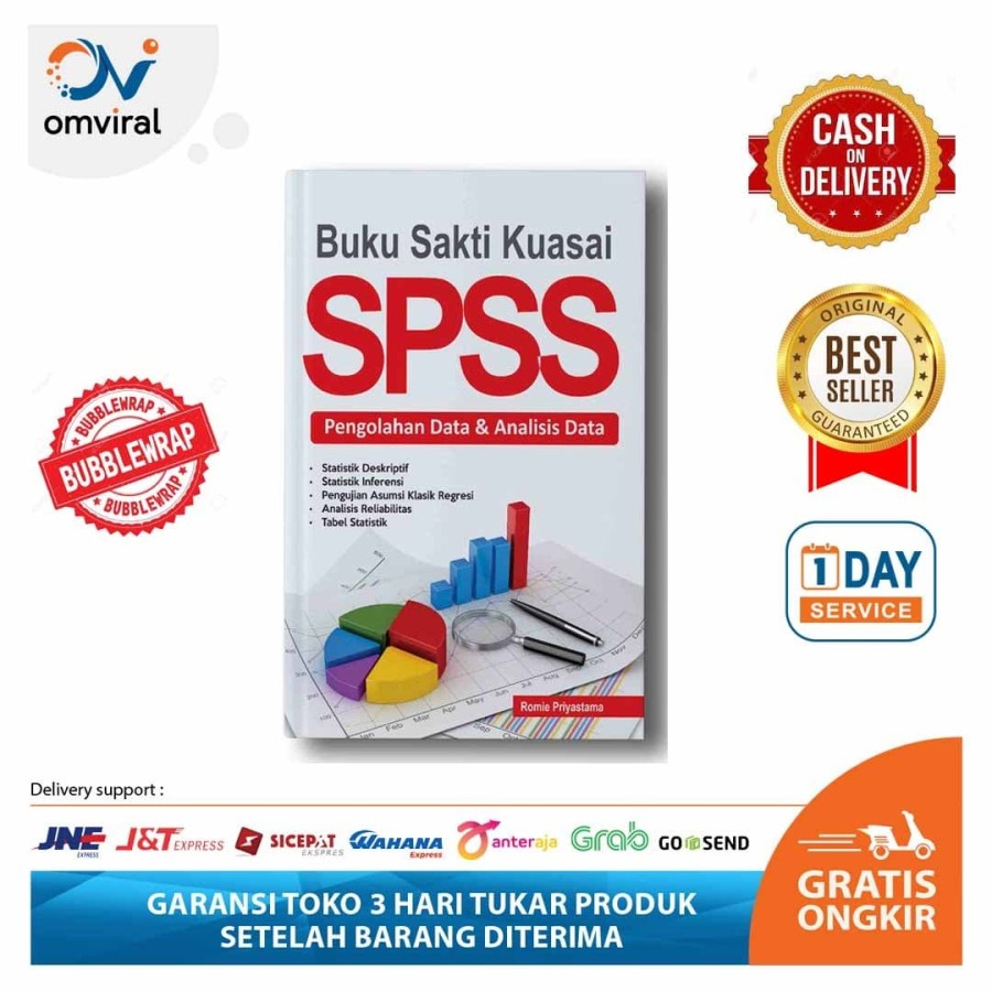 Jual Buku Sakti Panduan Kuasai Spss Pengolahan Data Dan Analisis Data