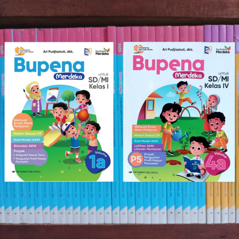 Jual TERBARU BUKU BUPENA SD MI KELAS 1 4 KURIKULUM MERDEKA PENERBIT