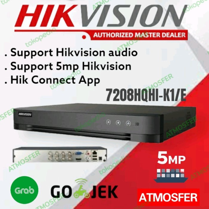 Jual Dvr Hikvision Ch Full Hd P Ds Hqhi K E Support Audio