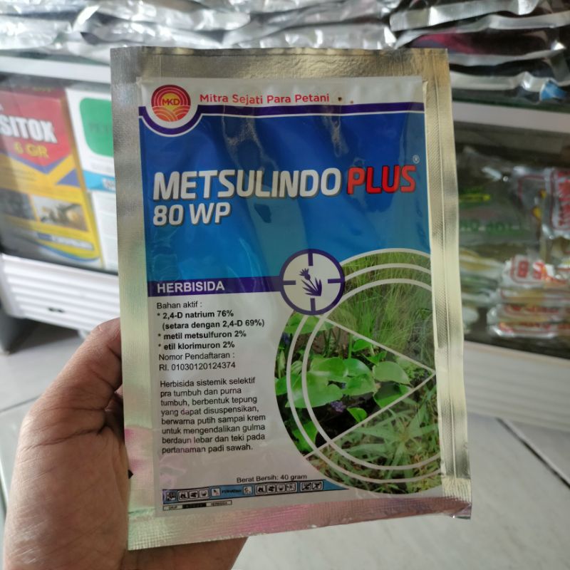 Jual Herbisida Metsulindo Plus Wp Gram Herbisida Sistemik Selektif