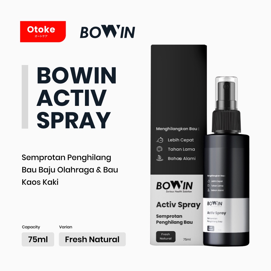 Jual Bowin Activ Spray Semprotan Penghilang Bau Helm Parfum Helm