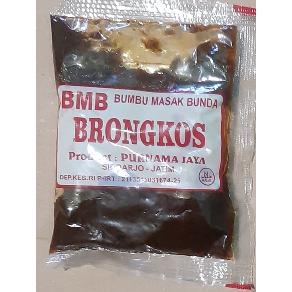 Jual Bumbu Bmb Brongkos Premium Bukan Bmm Shopee Indonesia