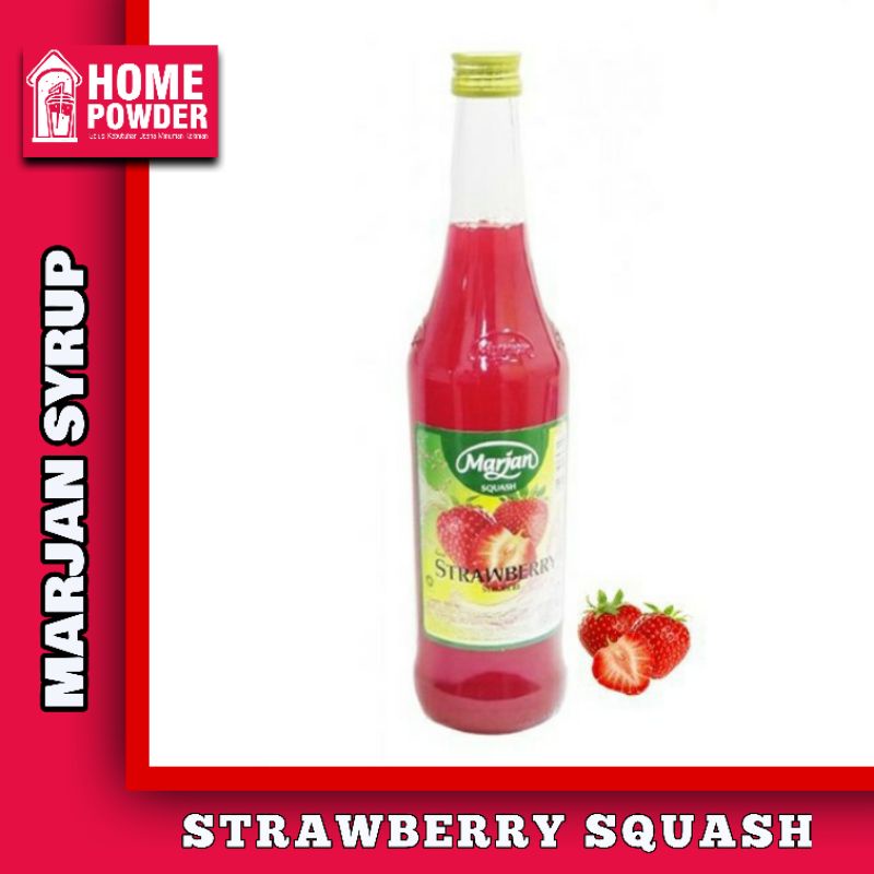 Jual Promo Murah Lebay Syrup Sirup Marjan Squash Rasa Stroberi