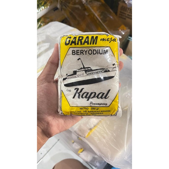 Jual Garam Cap Kapal Shopee Indonesia