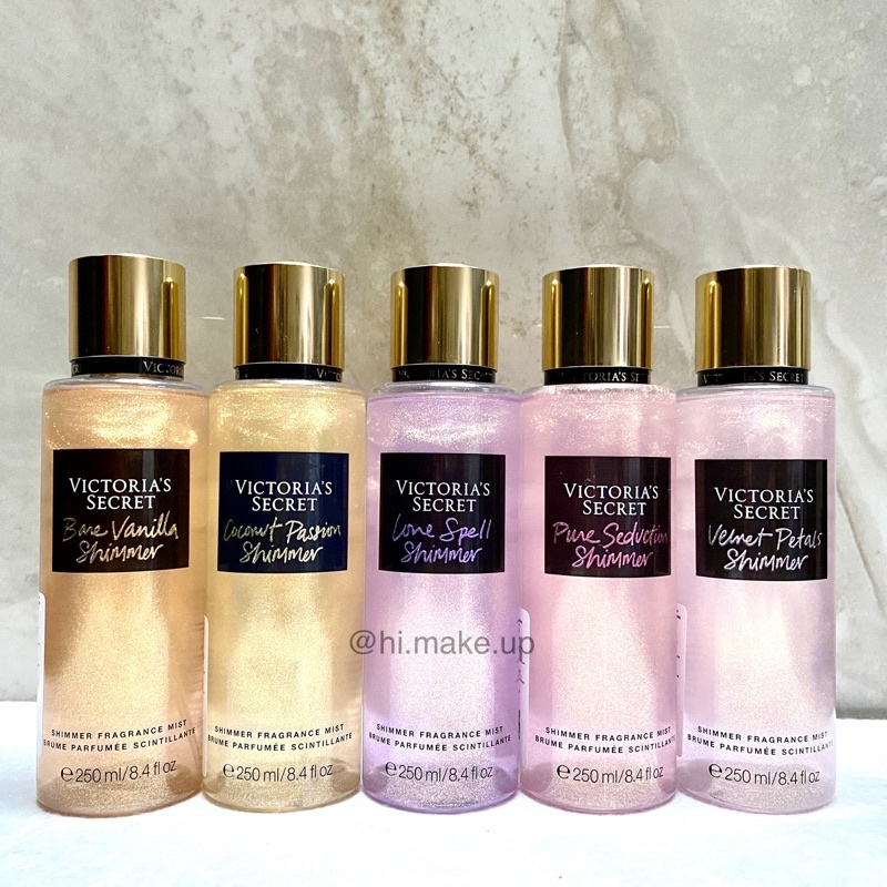 Jual Victoria Secret Shimmer Body Mist Original Bpom Shopee Indonesia