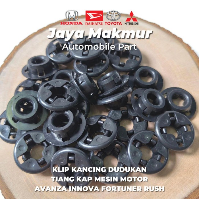 Jual Klip Kancing Dudukan Tiang Kap Mesin Motor Avanza Innova Fortuner