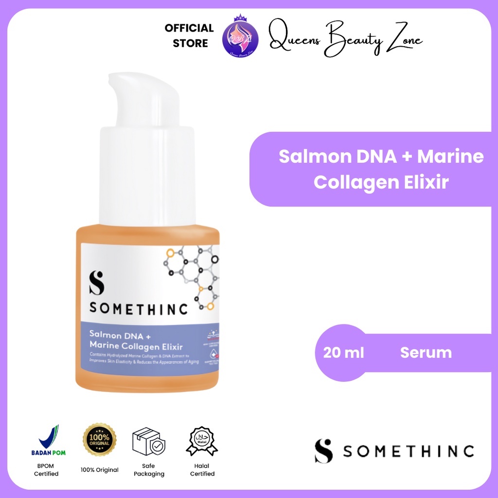 Jual Somethinc Salmon Dna Marine Collagen Elixir Serum Awet Muda