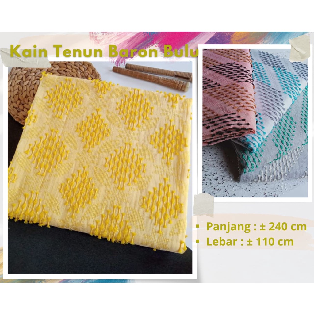 Jual Kode 09 Tenun Ikat Bulu Songket Baron Premium Shopee Indonesia