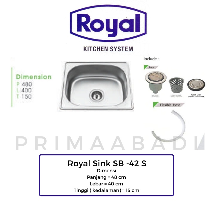 Jual Royal Sink Sb S Bak Cuci Piring Shopee Indonesia