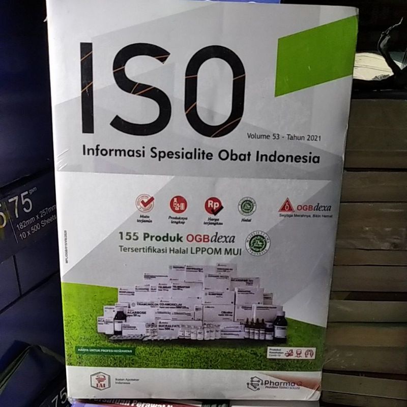 Jual Buku ISO Informasi Spesialite Obat Indonesia Volume 53 Tahun 2021