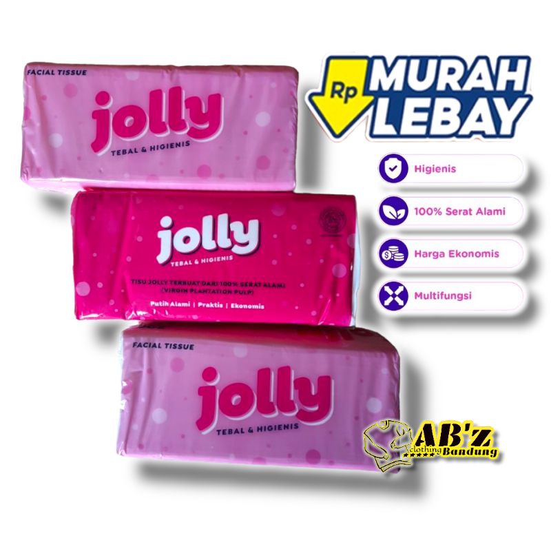 Jual Tissu Tissue Jolly Daily Facial Tissue Jolly 2ply 200 Sheet