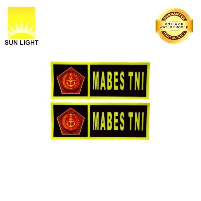 Jual Stiker Sign Plat Mabes Tni Shopee Indonesia