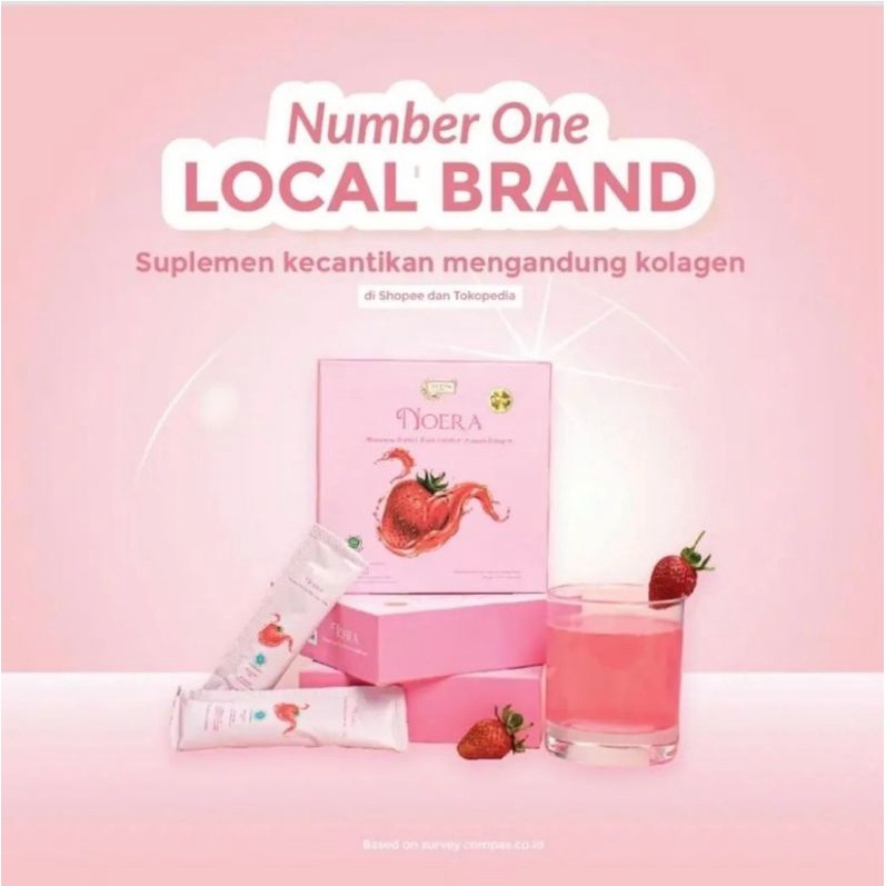 Jual Noera Collagen Drink Minuman Kolagen Strawberry Original Bpom