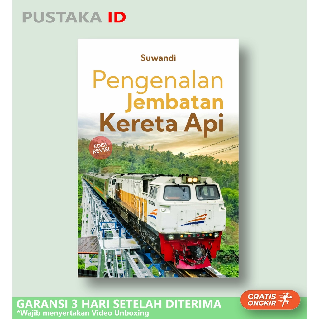 Jual Buku Pengenalan Jembatan Kereta Api Edisi Revisi Suwandi