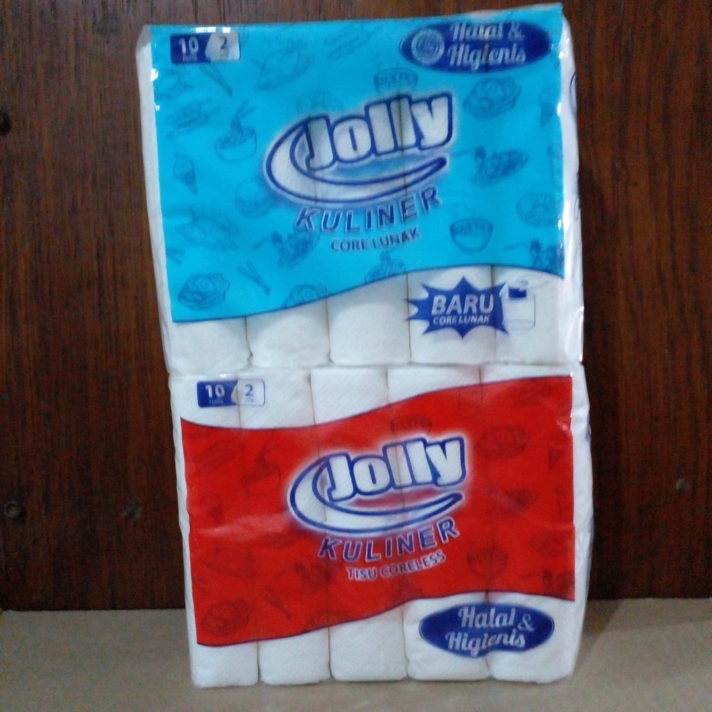 Jual Tissue Jolly Core Lunak Tissue Jolly Coreless Isi Rolls Ply